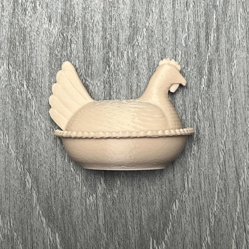 Set 6 Hen On Nest Chicken Fridge Magnets Cottage‎ 3D Print Kitchen Farmhouse HON